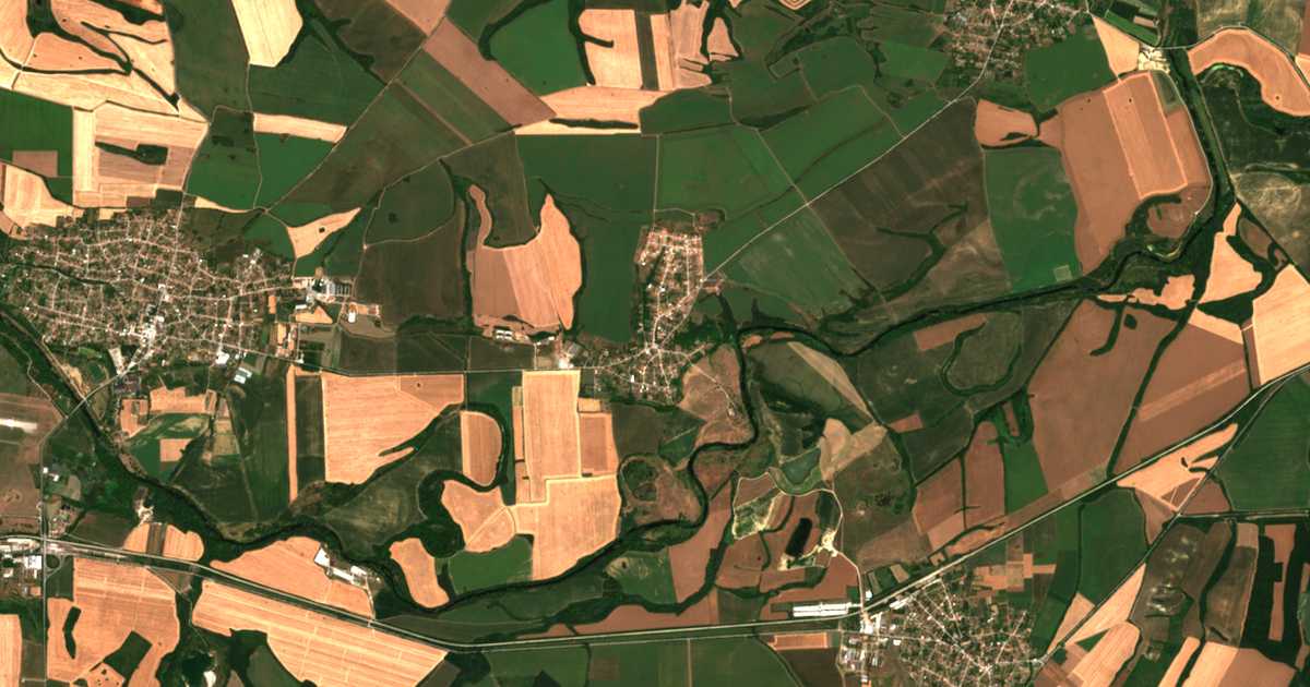 Mapa por satélite de Pisarevo