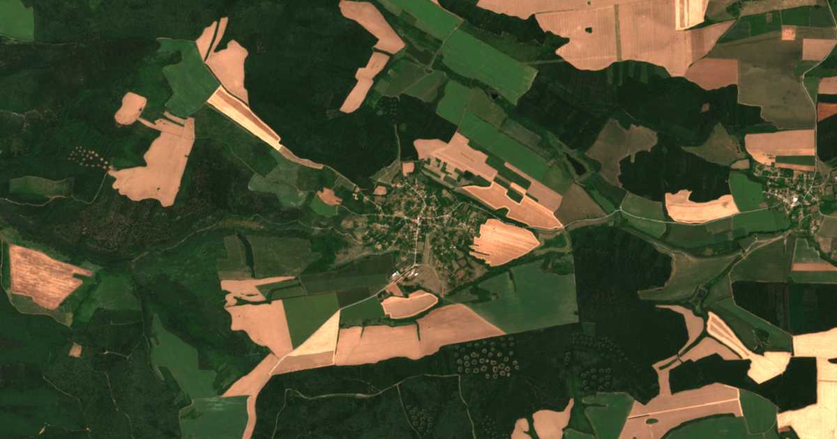 Mapa por satélite de Strelec