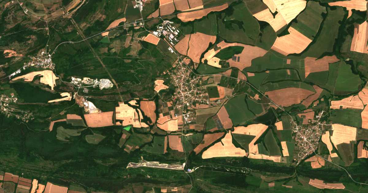 Mapa por satélite de Dragiževo