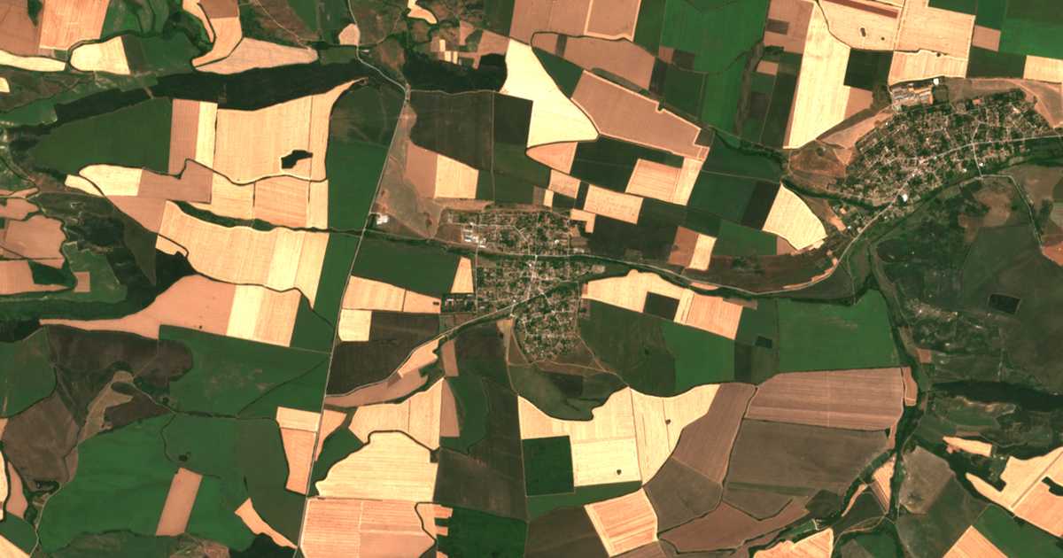 Mapa por satélite de Patreš