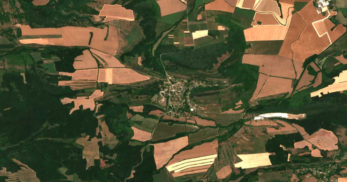 Mapa por satélite de Vishovgrad