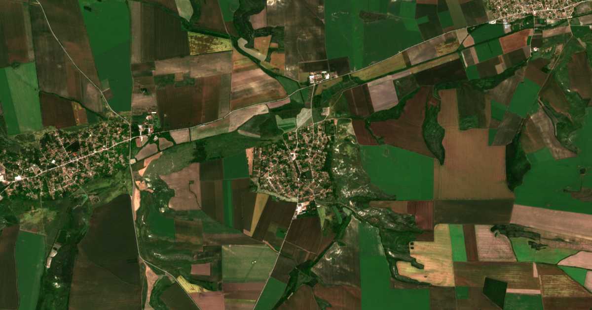 Mapa por satélite de Ivanča