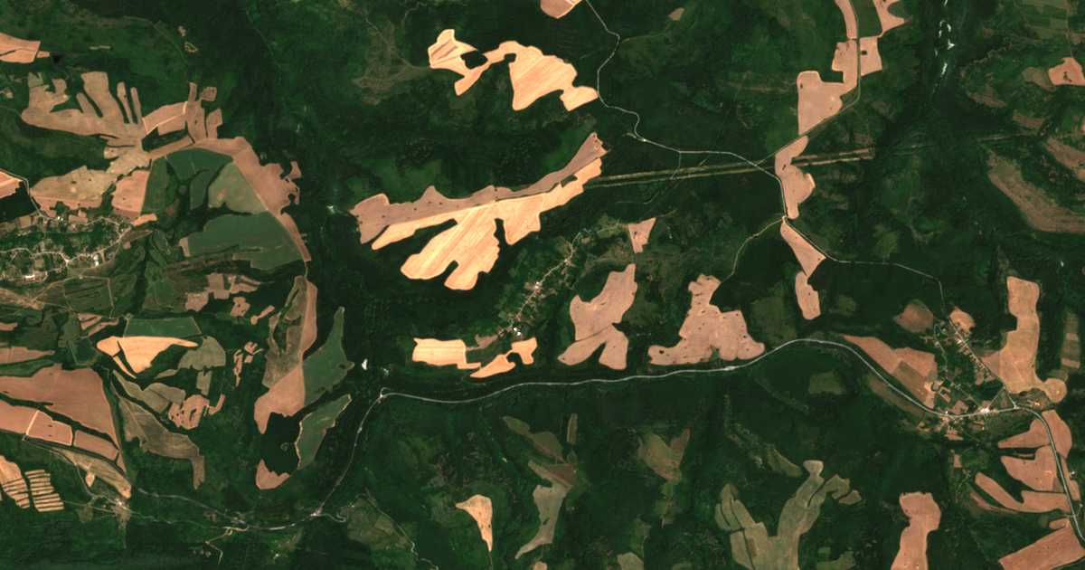 Mapa por satélite de Kavlak