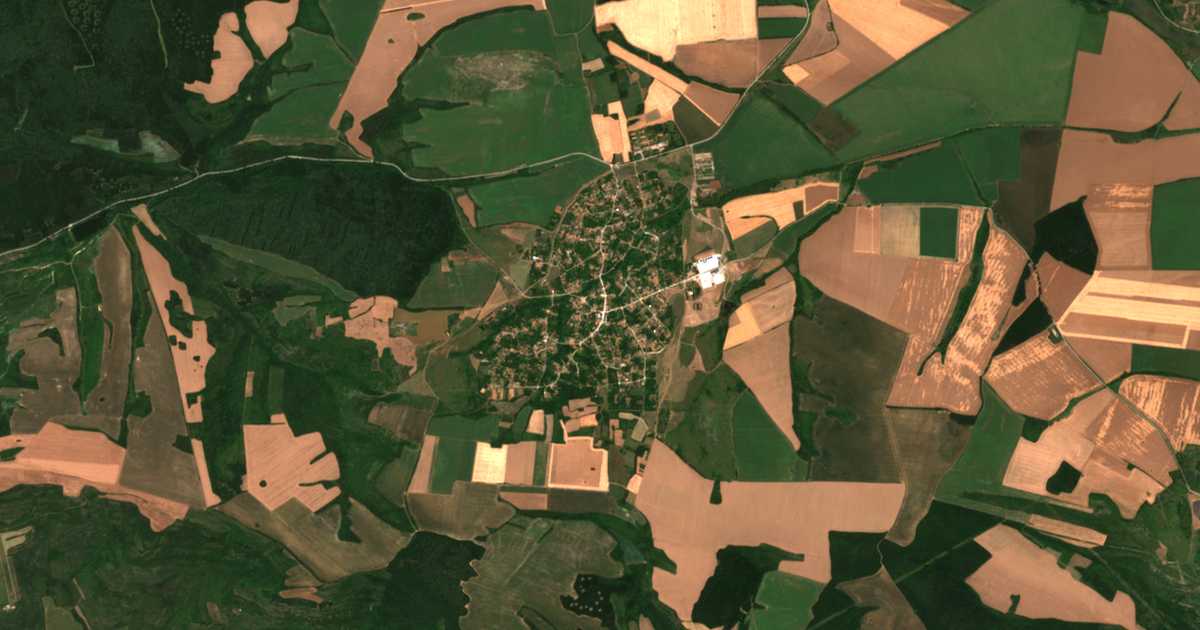 Mapa por satélite de Sušica