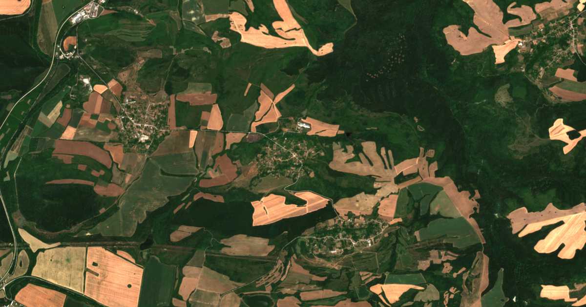 Mapa por satélite de Vladislav
