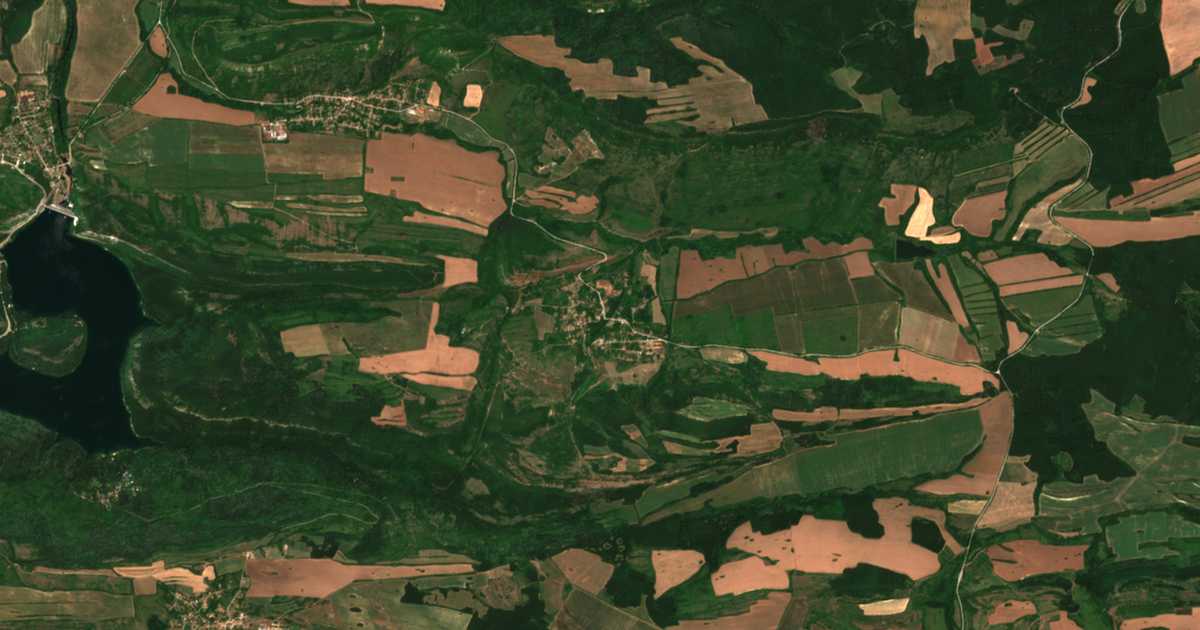 Mapa por satélite de Gorsko Kalugerovo