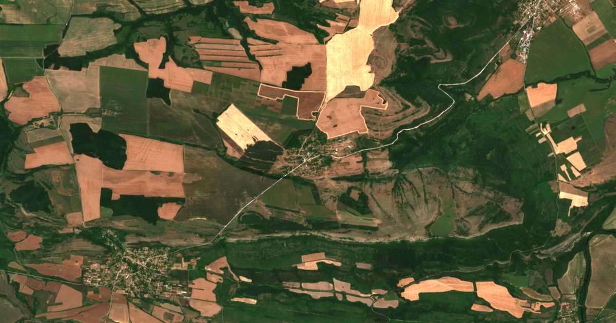 Mapa por satélite de Koevci