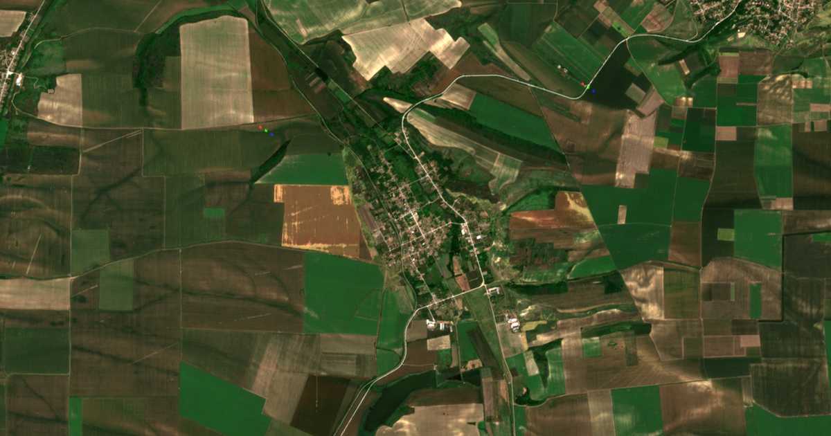 Mapa por satélite de Dragomirovo