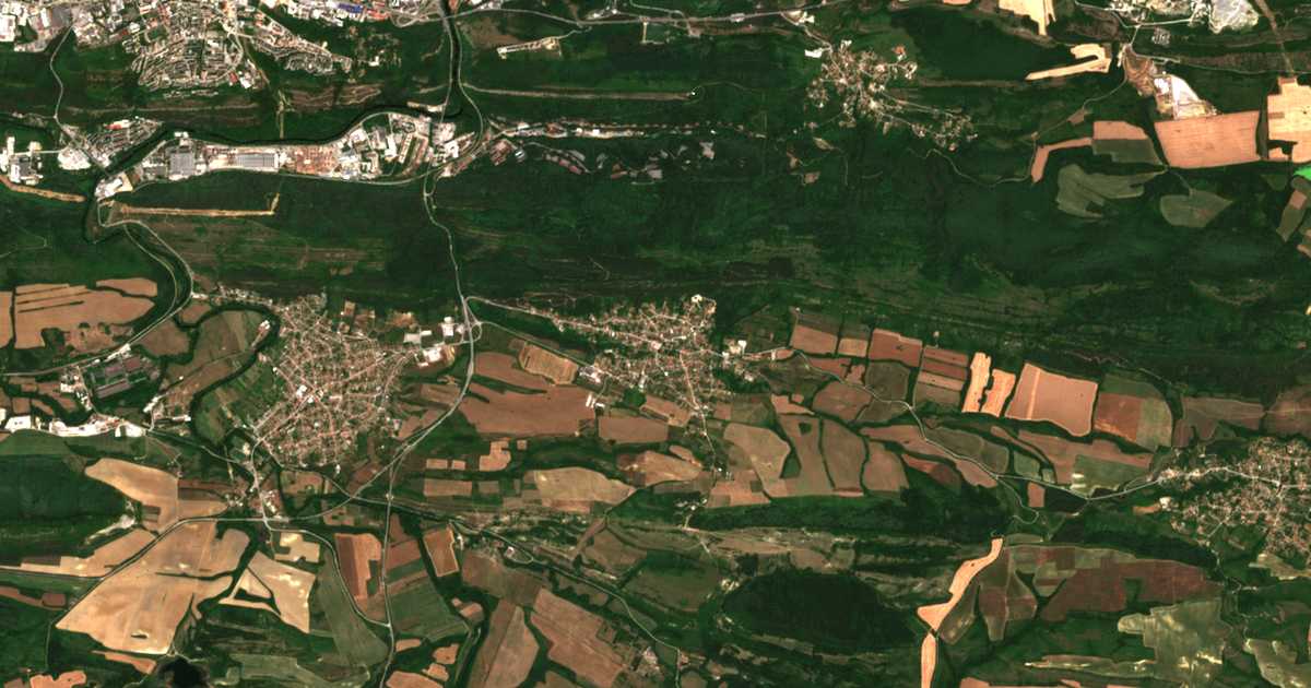 Mapa por satélite de Prisovo