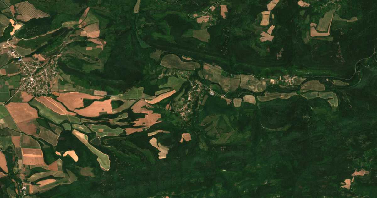 Mapa por satélite de Slivovica