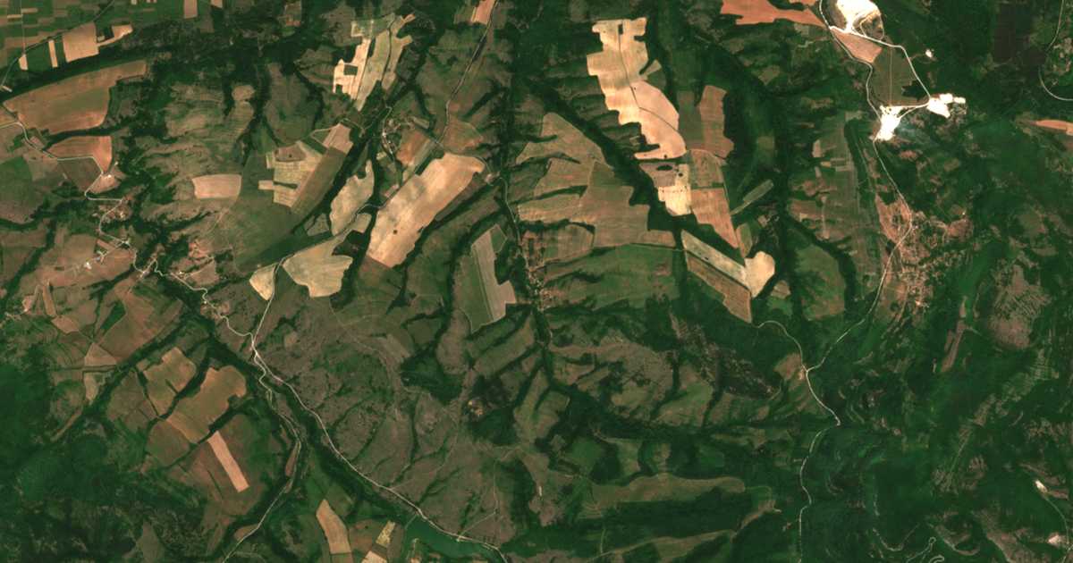 Mapa por satélite de Slivovnik