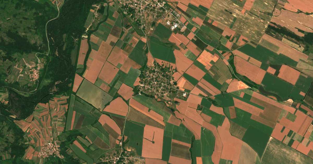 Mapa por satélite de Rakitnica