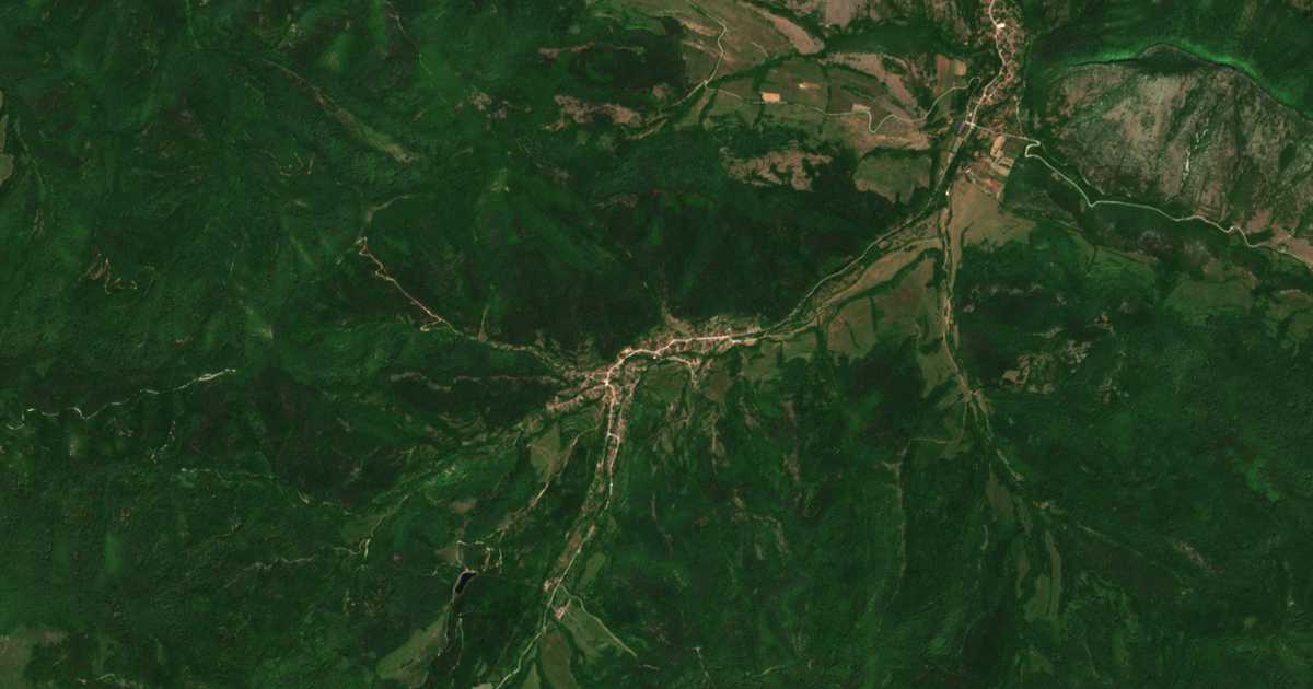 Mapa por satélite de Gorni Lom