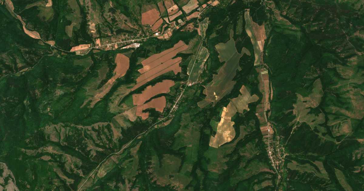 Mapa por satélite de Protopopinci
