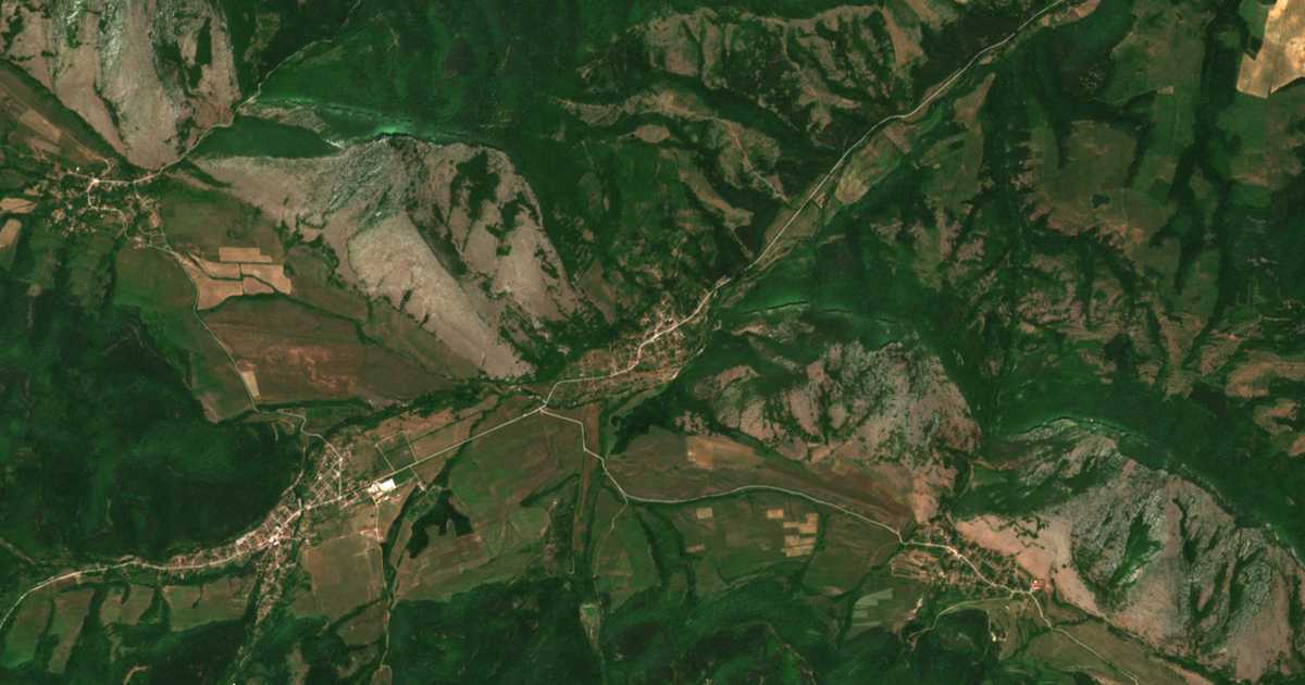 Mapa por satélite de Tǎrgovište