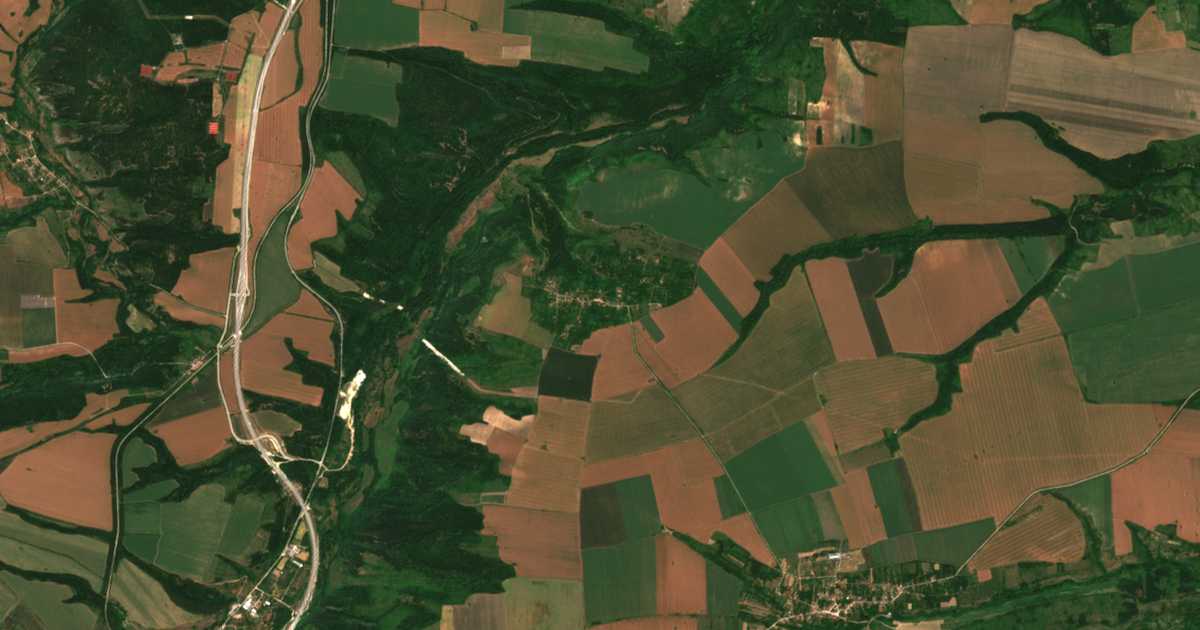 Mapa por satélite de Lagoševci