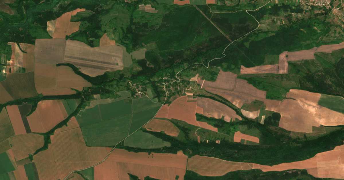 Mapa por satélite de Mali Drenovec