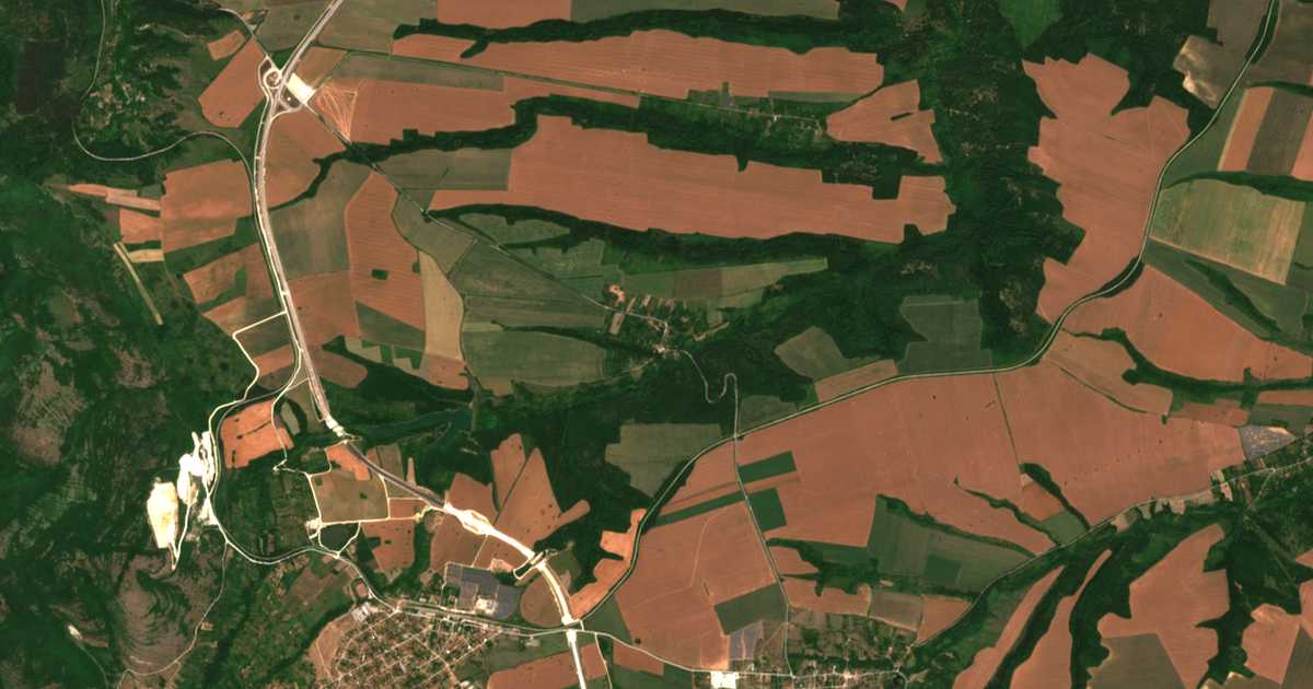 Mapa por satélite de Skomlja