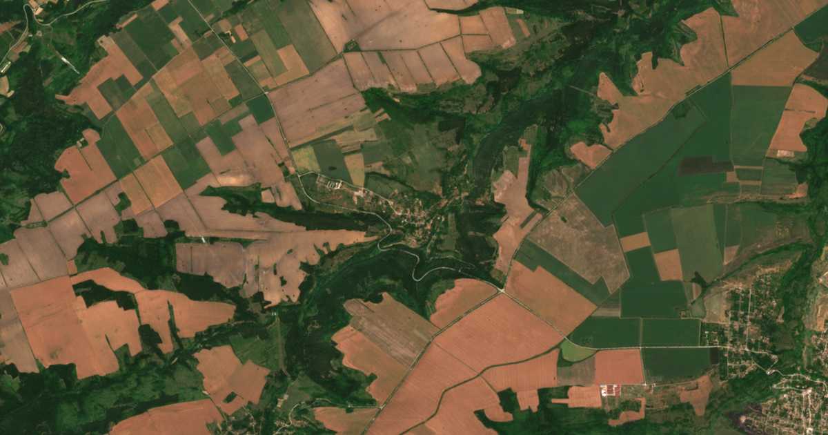 Mapa por satélite de Kosta Perčevo