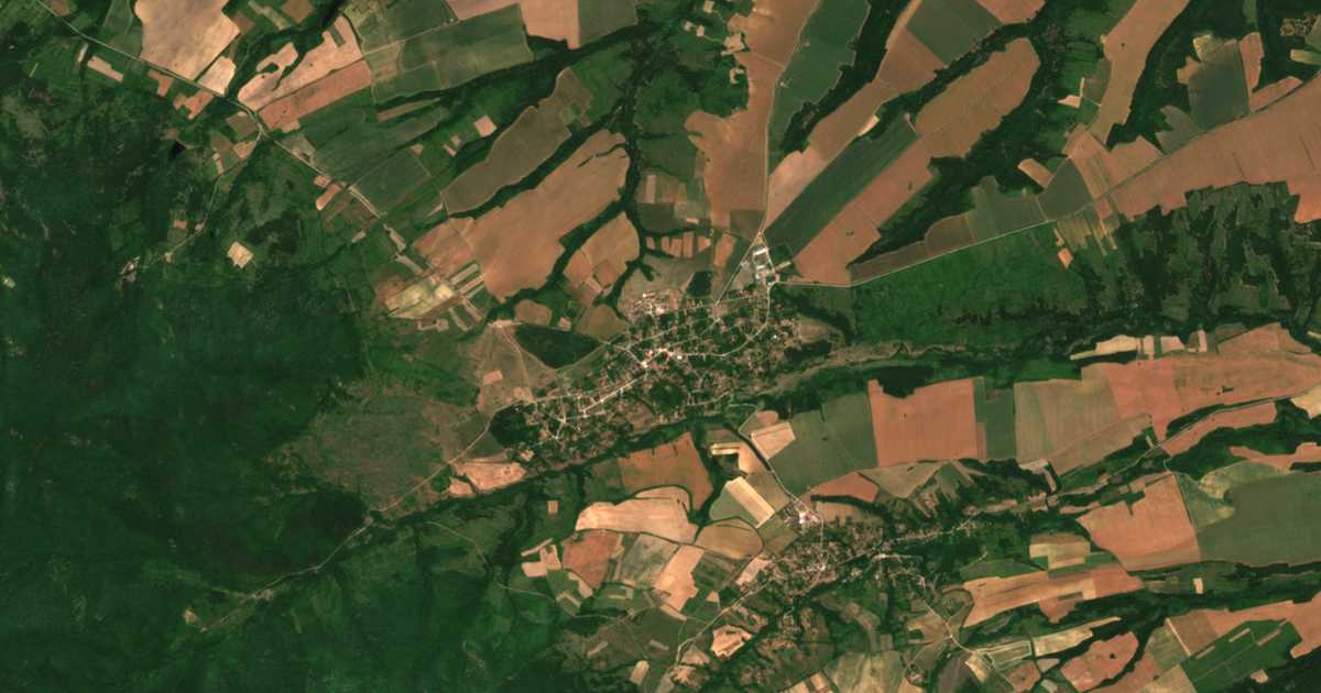 Mapa por satélite de Rakovica
