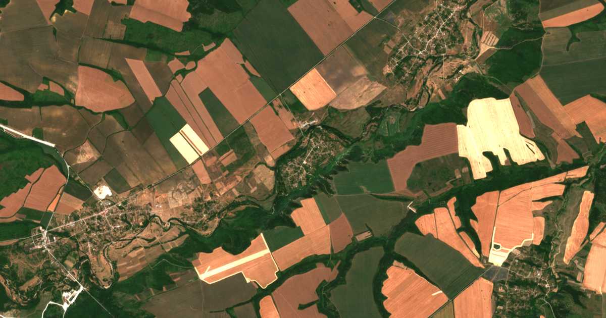 Mapa por satélite de Dražinci