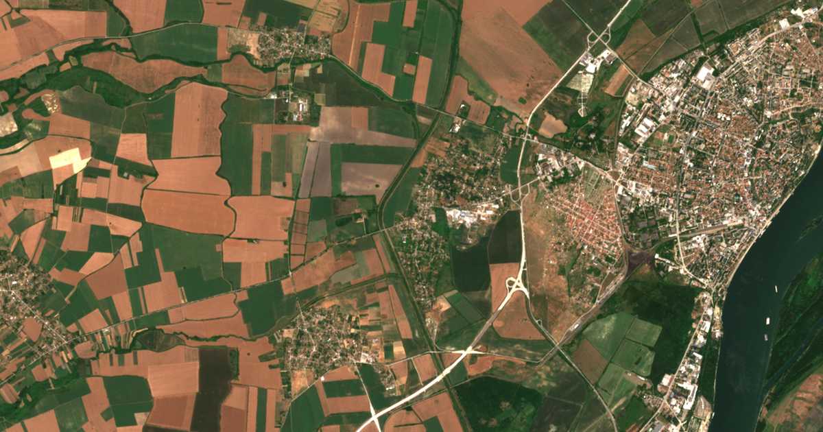 Mapa por satélite de Novoselci