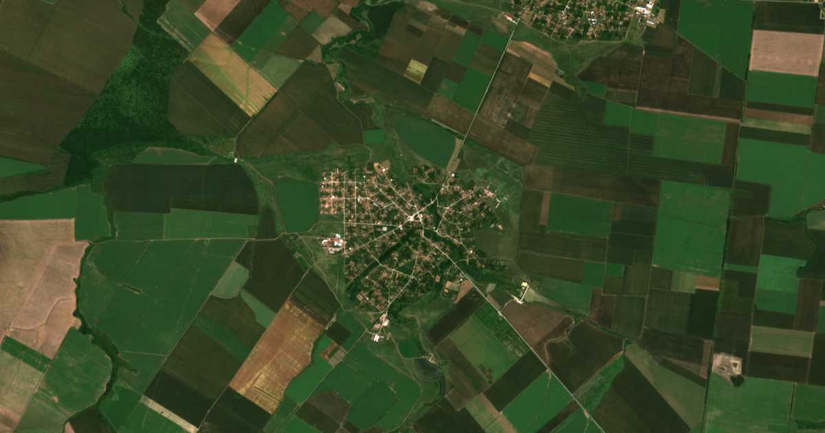Mapa por satélite de Málorad