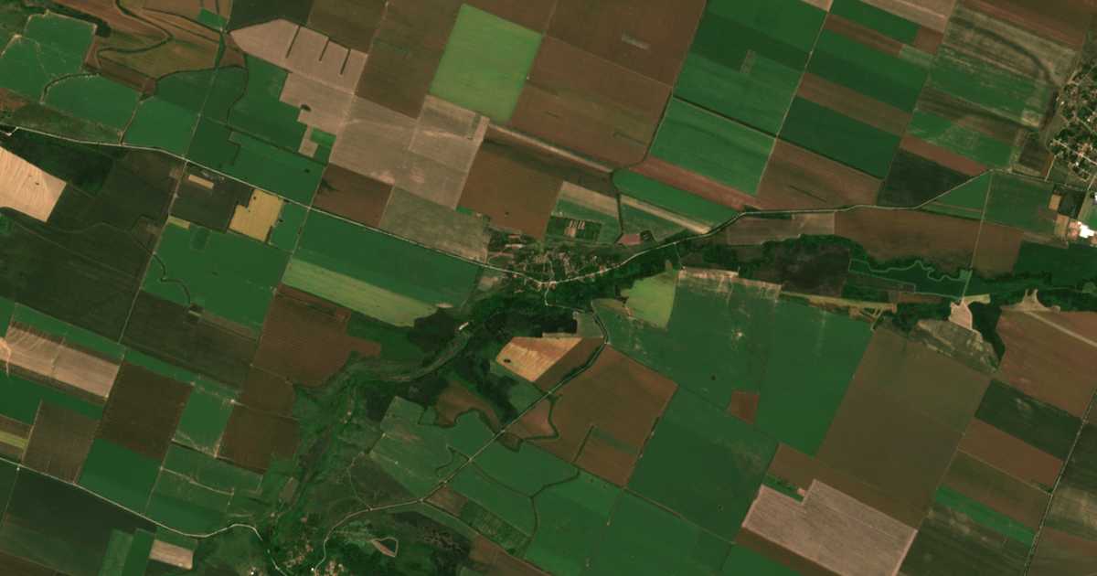 Mapa por satélite de Botevo