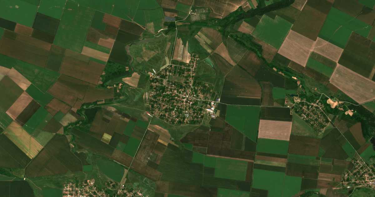 Mapa por satélite de Rogozen