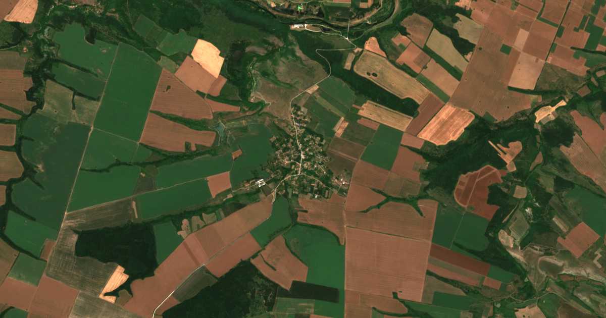 Mapa por satélite de Gradešnica