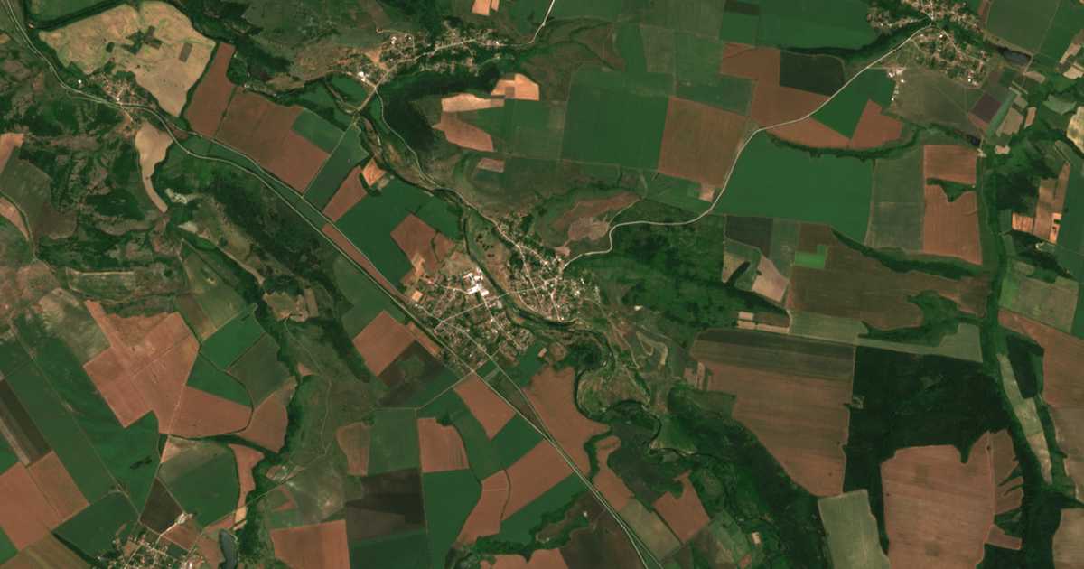 Mapa por satélite de Rakevo