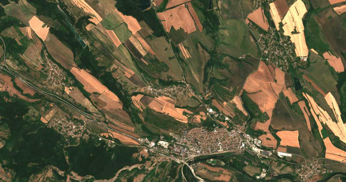 Mapa por satélite de Bodenec