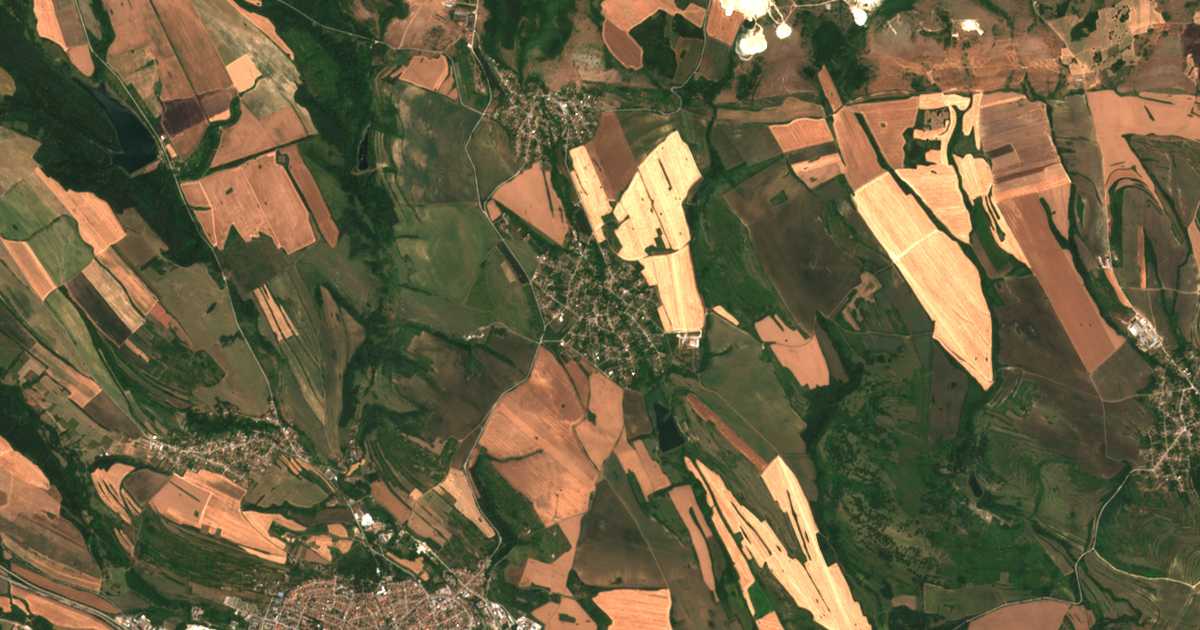 Mapa por satélite de Dolna Kremena