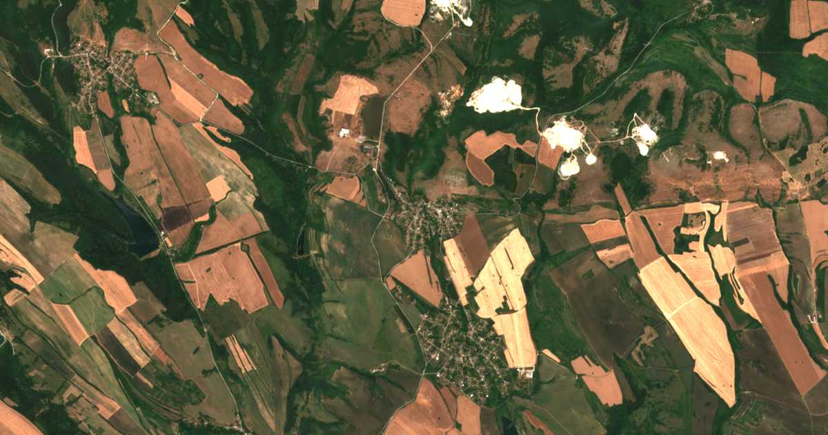 Mapa por satélite de Gorna Kremena