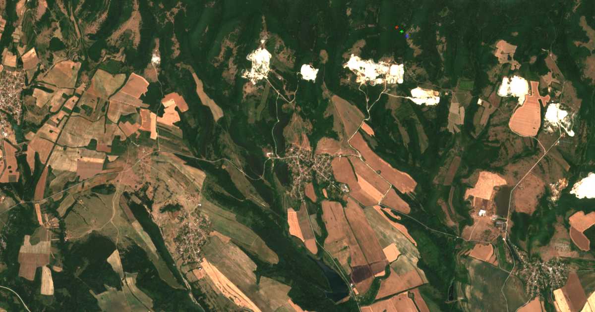 Mapa por satélite de Vǎrbešnica