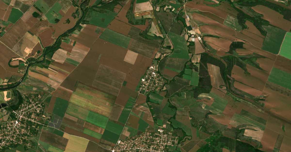 Mapa por satélite de Vojvodovo