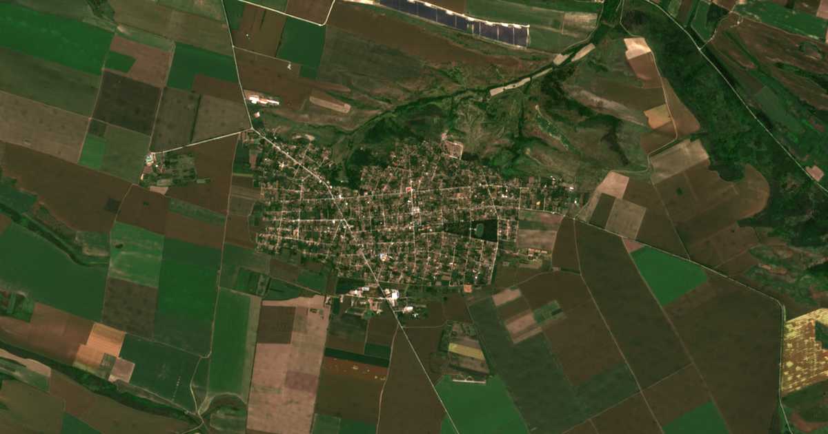 Mapa por satélite de Selanovci