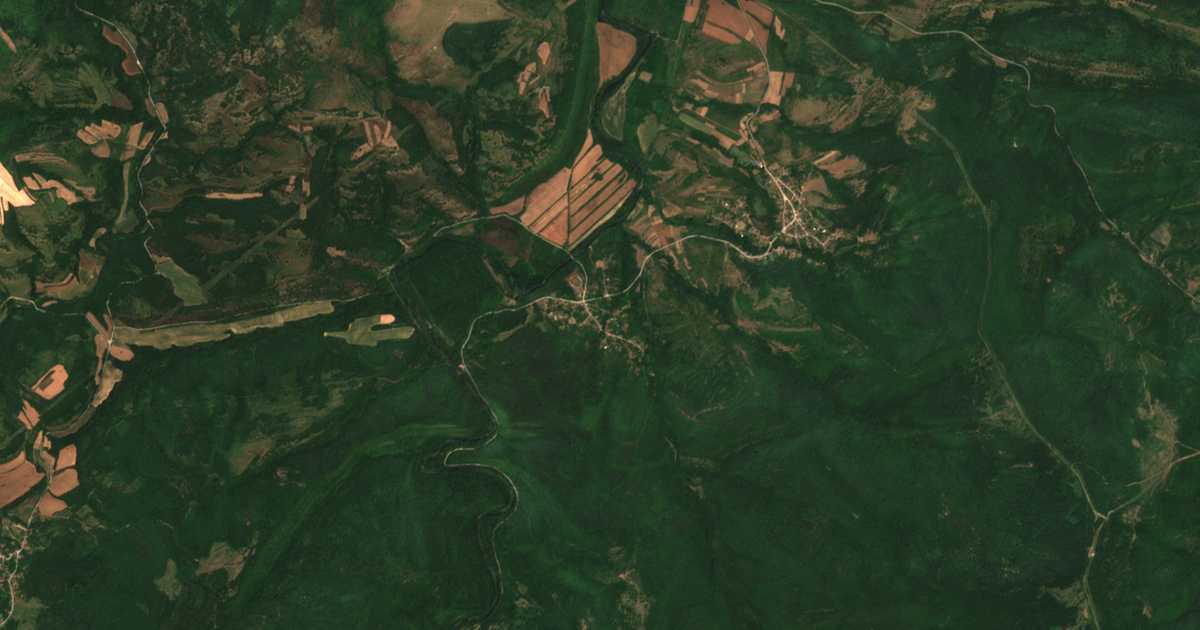 Mapa por satélite de Karaš