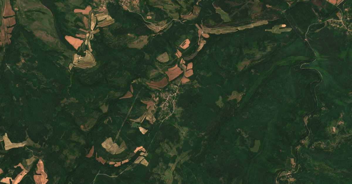 Mapa por satélite de Kurnovo