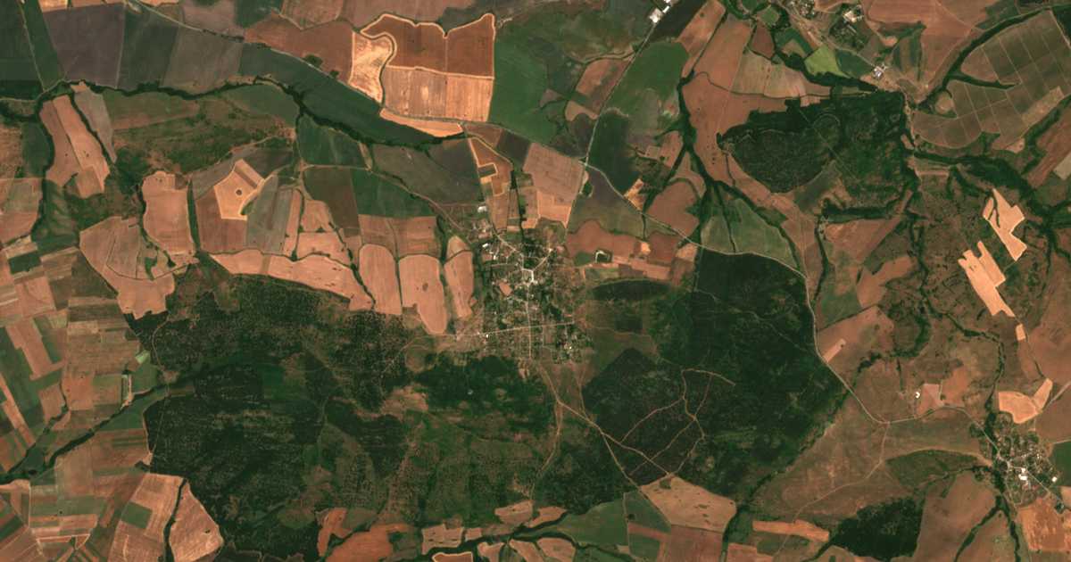 Mapa por satélite de Mamarčevo