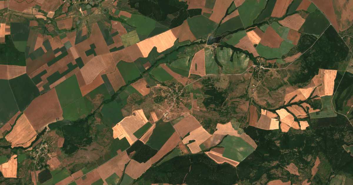Mapa por satélite de Borisovo
