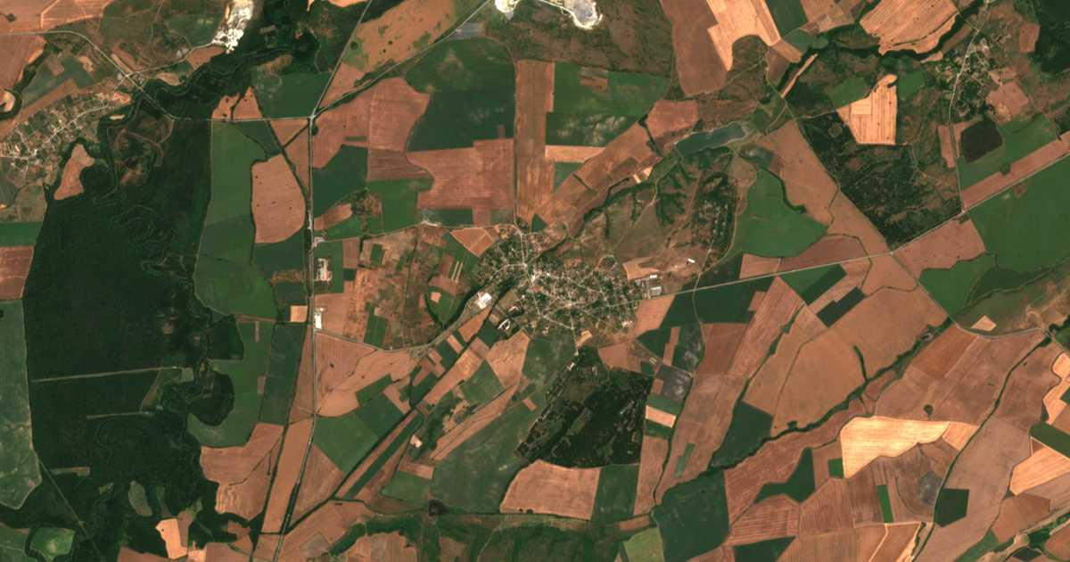 Mapa por satélite de Bojanovo