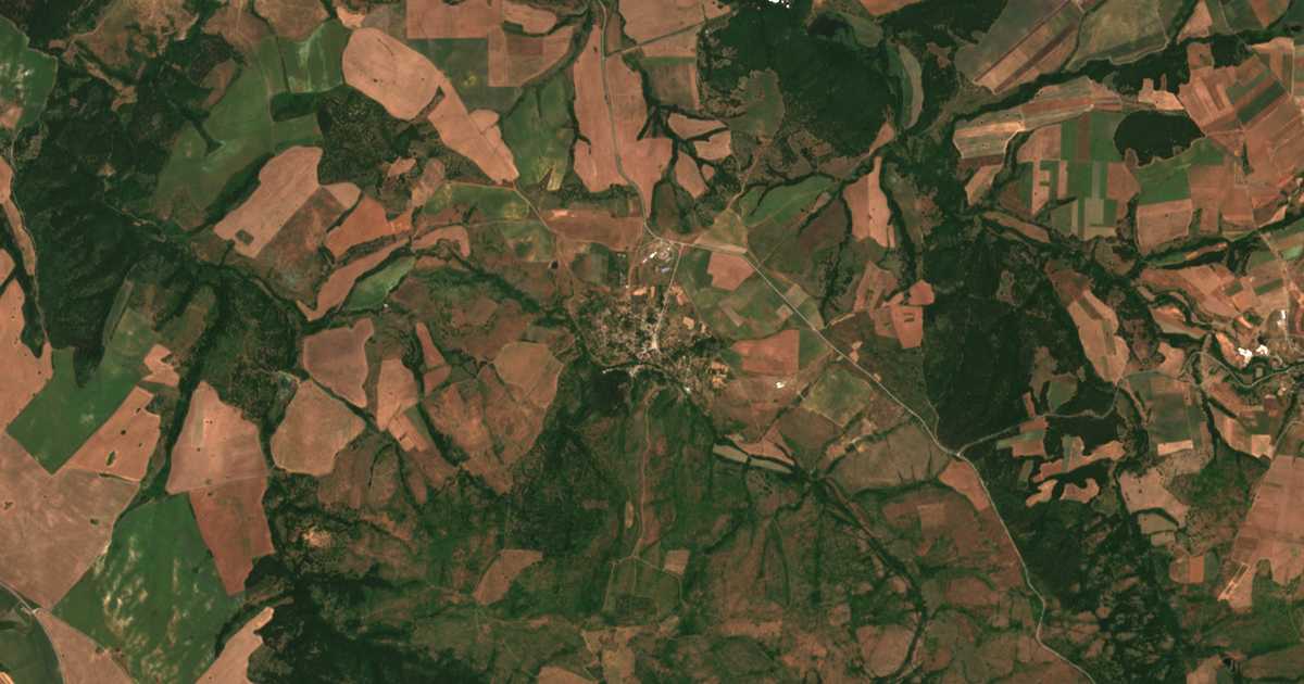 Mapa por satélite de Razdel