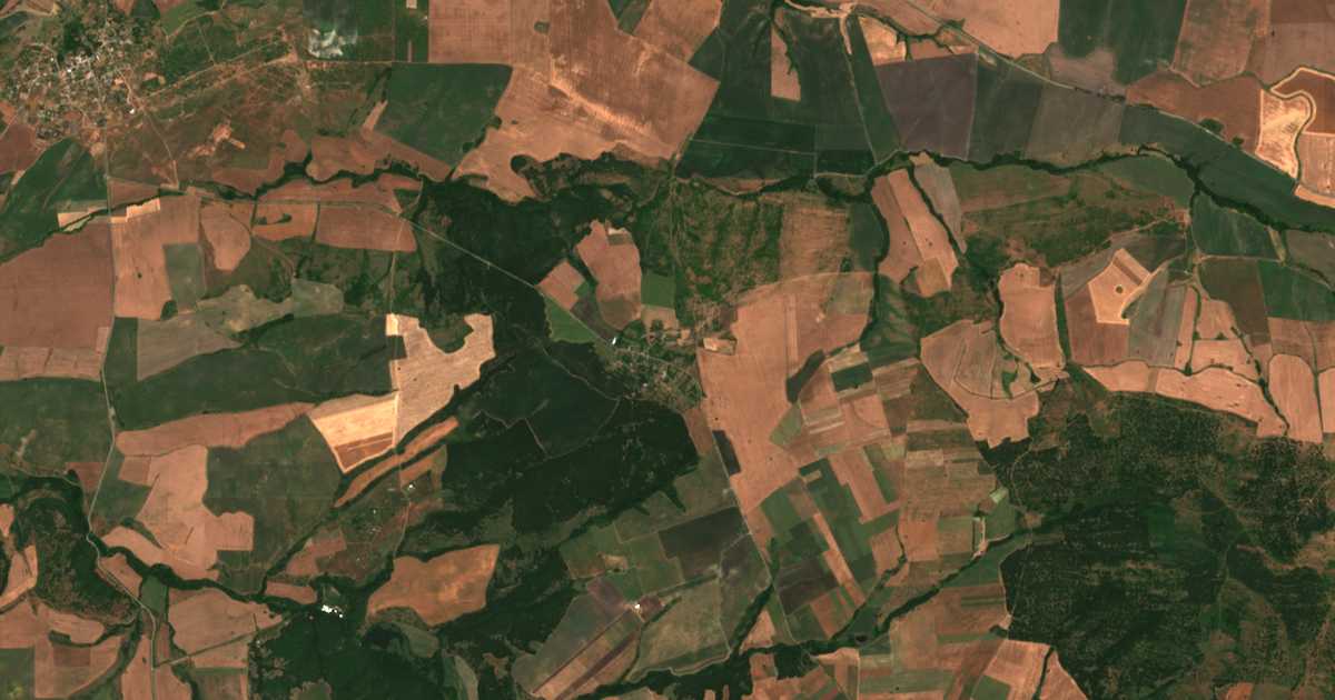 Mapa por satélite de Slavejkovo