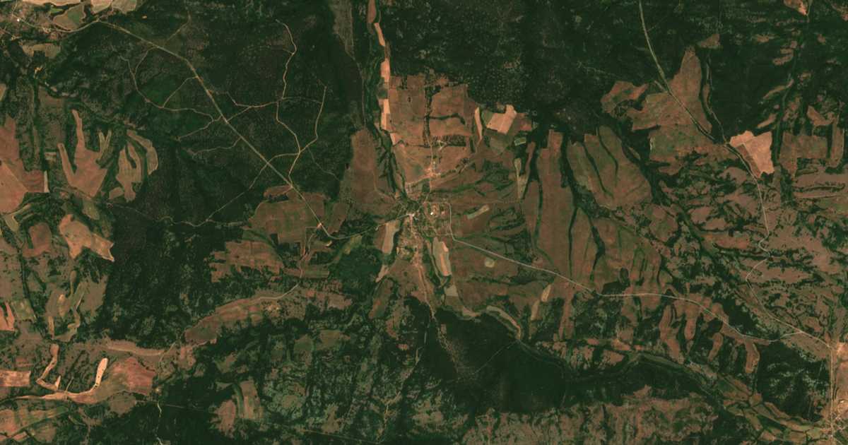 Mapa por satélite de Vǎlča poljana
