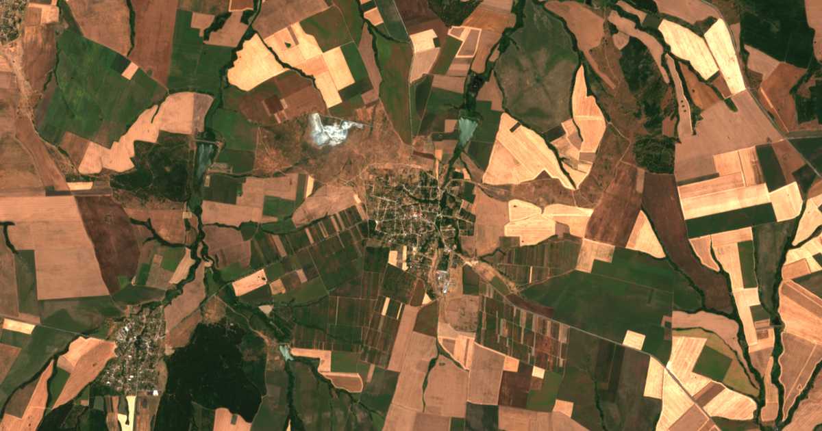 Mapa por satélite de Irečekovo