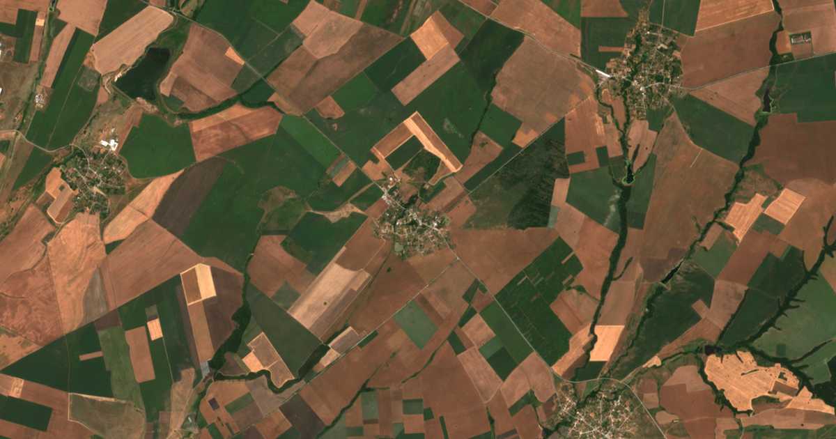 Mapa por satélite de Saransko