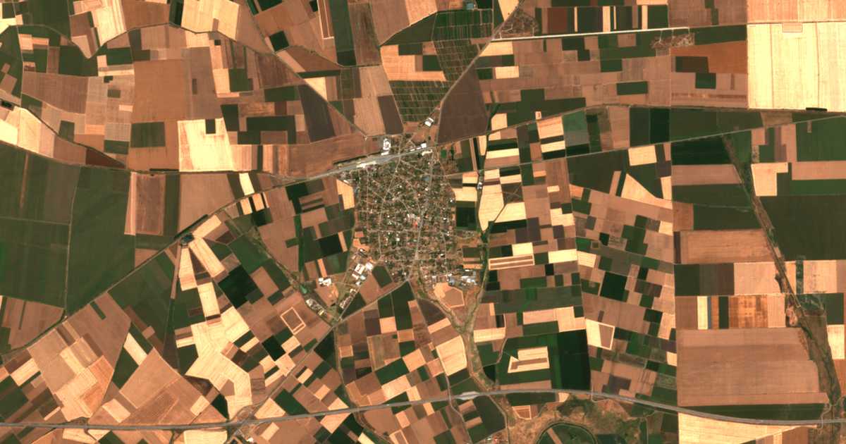Mapa por satélite de Zímnitsa