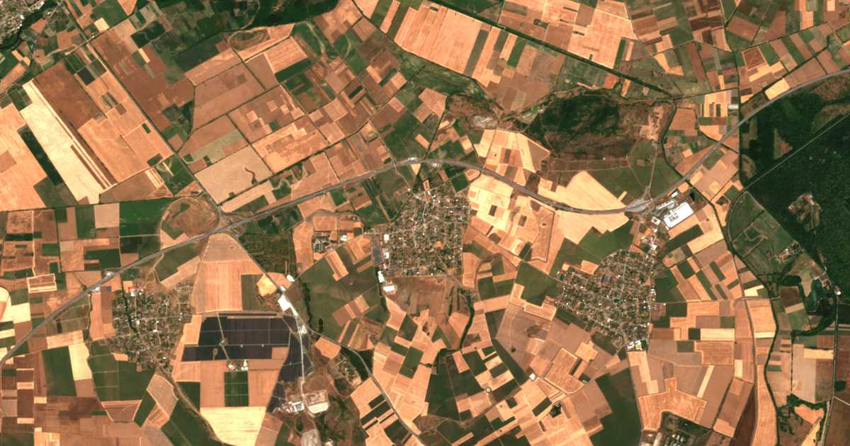 Mapa por satélite de Draževo