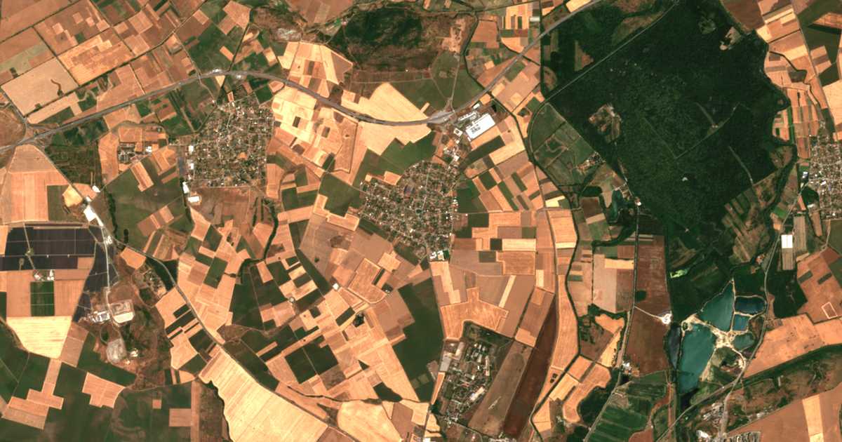 Mapa por satélite de Cábile